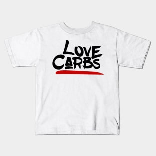 i love carbs Kids T-Shirt